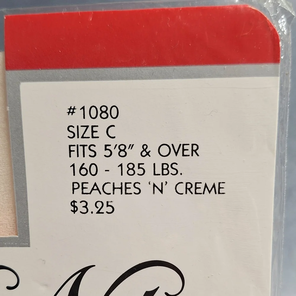 Frederick & Nelson Vintage Stretch Sheer To Waist Pantyhose Set(3)Size C, NWT